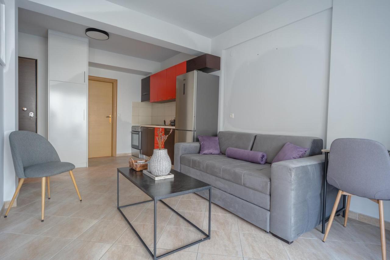 #G30 Chic 1 Bedroom Apartment In The Centre Of Volos Exterior foto